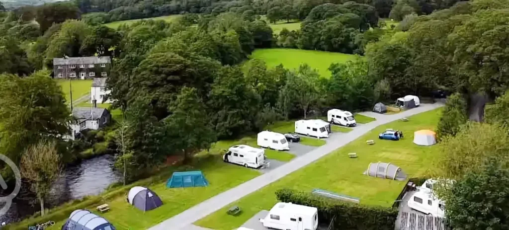 Touring Caravans and Motorhomes at The Old Post Office Campsite