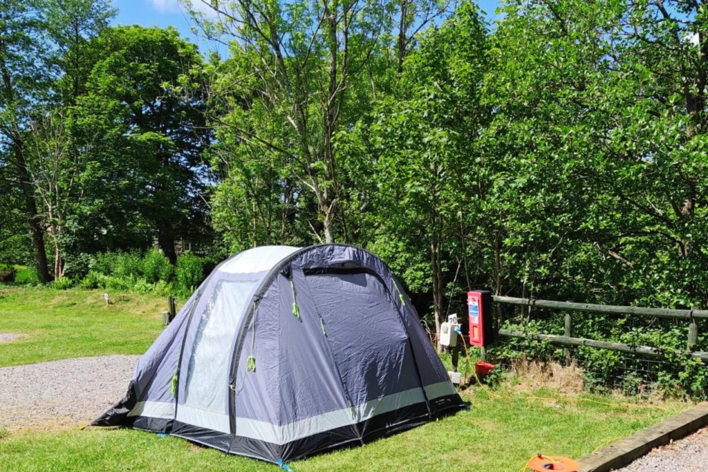 The Old Post Office Campsite - Fully-serviced Hardstanding and Grass Touring Pitch (super)
