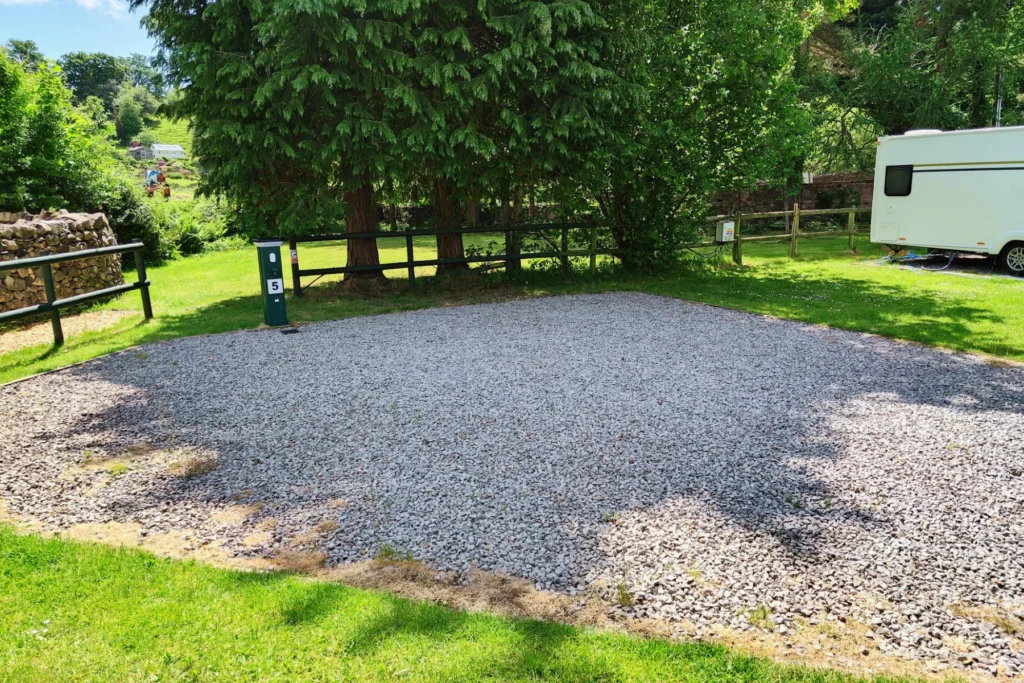 The Old Post Office Campsite - Fully-serviced Hardstanding and Grass Touring Pitch (super)