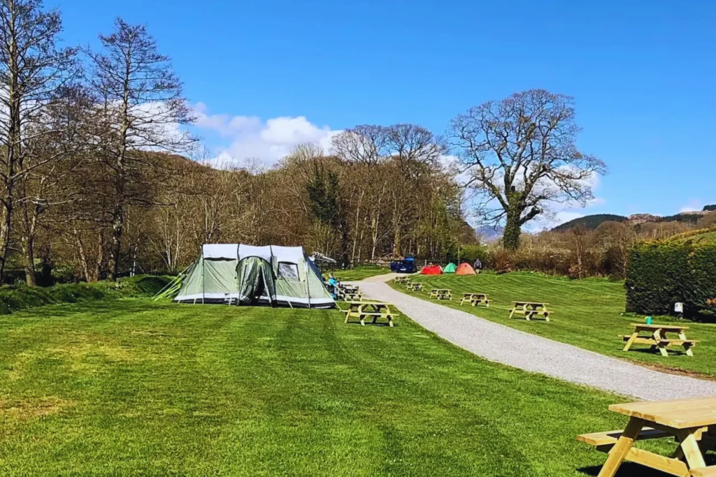 The Old Post Office Campsite in Lake District