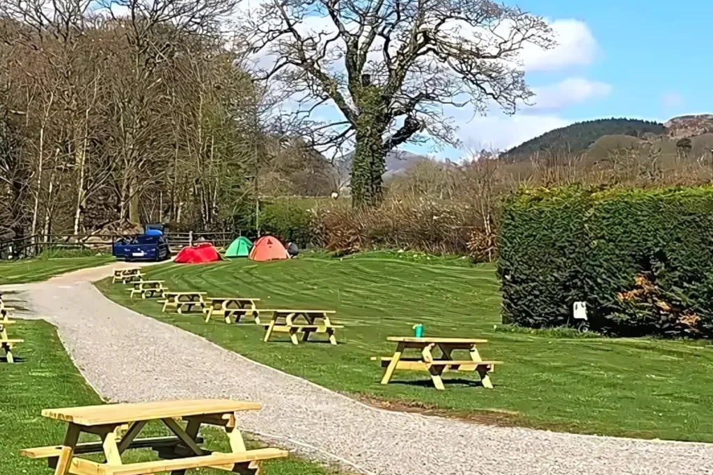 The Old Post Office Campsite in Lake District