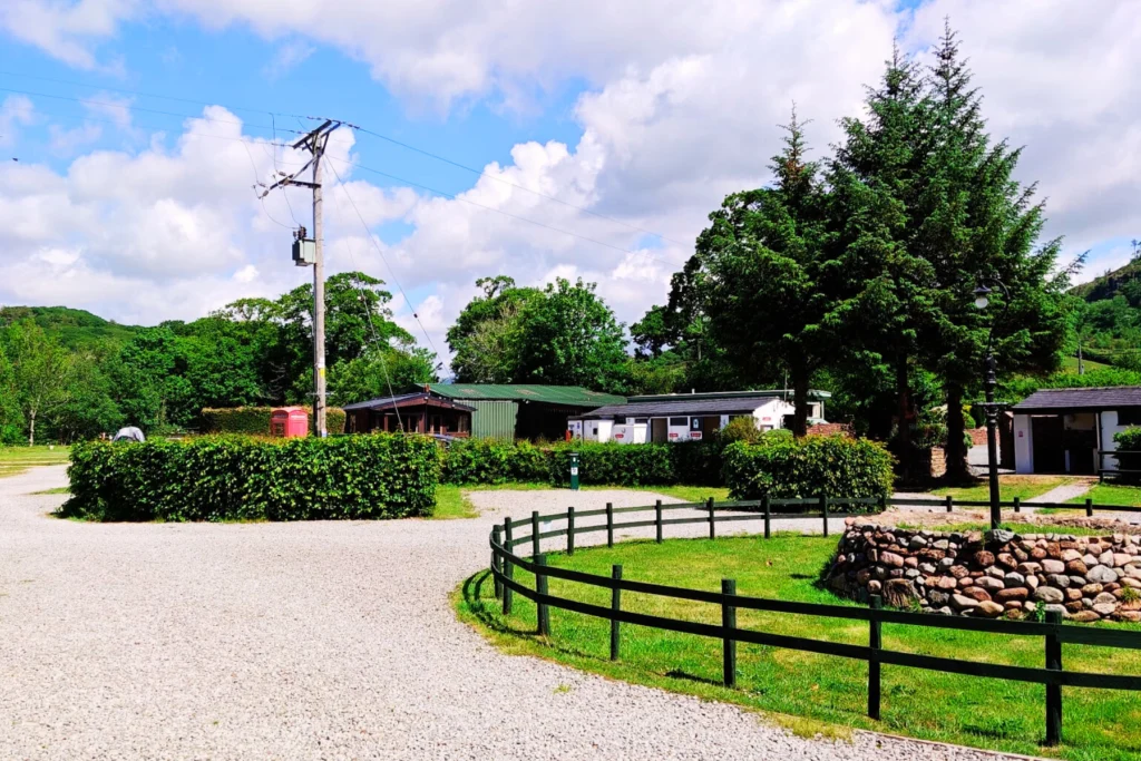 The Old Post Office Campsite - Fully-serviced Hardstanding and Grass Touring Pitch (super)